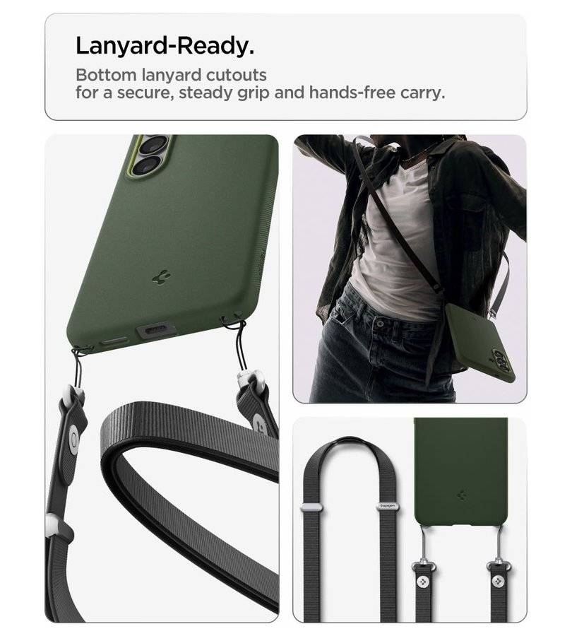 Magsafe Калъф за Samsung S26, Spigen Nano Pop Case, Зелен (13)