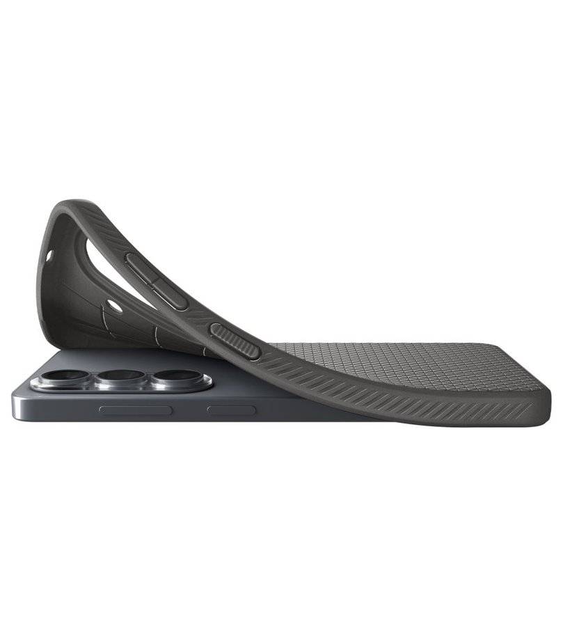 Противоударен Калъф за Samsung S26, Spigen Liquid Air Marble Gray Case, Сив (3)