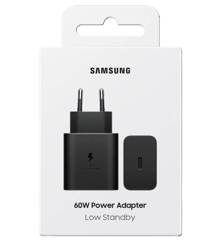 Оригинално Зарядно Samsung 60W USB-C EP-T6010NBEGWW, Черен