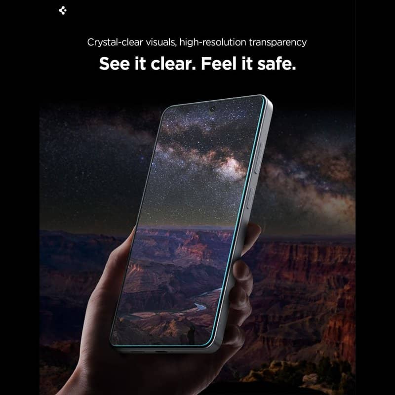 Стъклен Протектор за Samsung S26 Ultra, Spigen EZ Fit Pro Glass tR 2бр., Прозрачен (7)