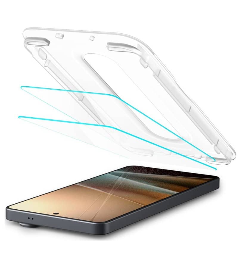 Противозаслепяващ Протектор за Samsung S26 Ultra, Spigen EZ Fit Pro Anti Reflection Glass tR 2бр., Прозрачен (3)