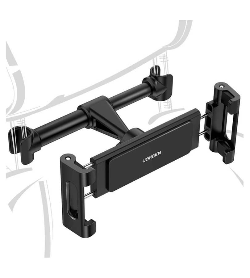 Стойка за Таблет за Облегалката на Кола, Ugreen Car Headrest Mount L160, Черен (4)