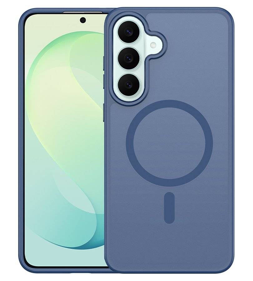 Magsafe Калъф за Samsung S26 FE/ S25 FE, Dux Ducis Yind Mag Case, Син