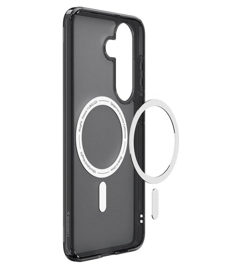 Magsafe Калъф за Samsung S26 FE, Spigen Ultra Hybrid Frost Mag Fit Case, Черен (7)