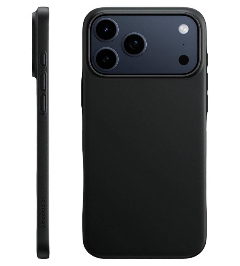 Magsafe Калъф за iPhone 17 Pro Max/ 18 Pro Max, Torras OriginFit-Mag Case, Черен (3)