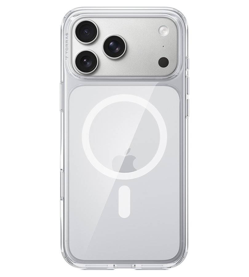 Magsafe Калъф за iPhone 17 Pro Max/ 18 Pro Max, Torras Guardian Mag Case, Прозрачен (3)