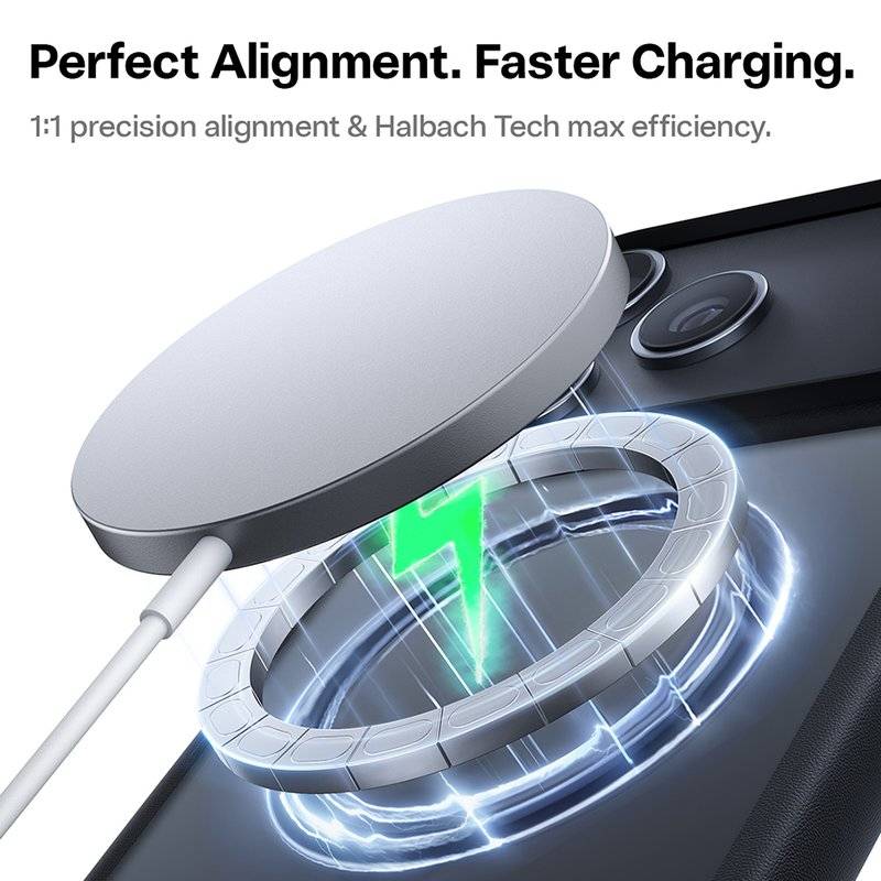 Magsafe Калъф за iPhone 17 Pro Max/ 18 Pro Max, Torras Guardian Mag Case, Черен (4)