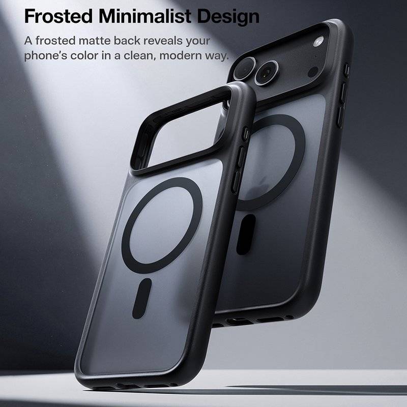 Magsafe Калъф за iPhone 17 Pro Max/ 18 Pro Max, Torras Guardian Mag Case, Черен (5)