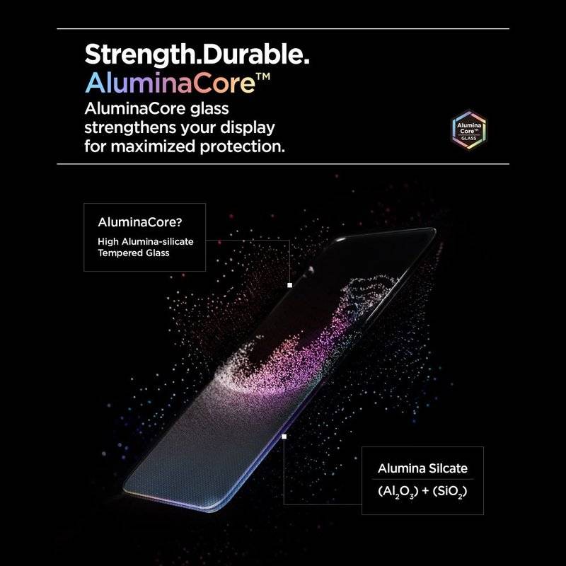 Стъклен Протектор за iPhone 18 Pro Max/ 17 Pro Max, Spigen Align Master Slim Glas.tR 3бр., Прозрачен (13)