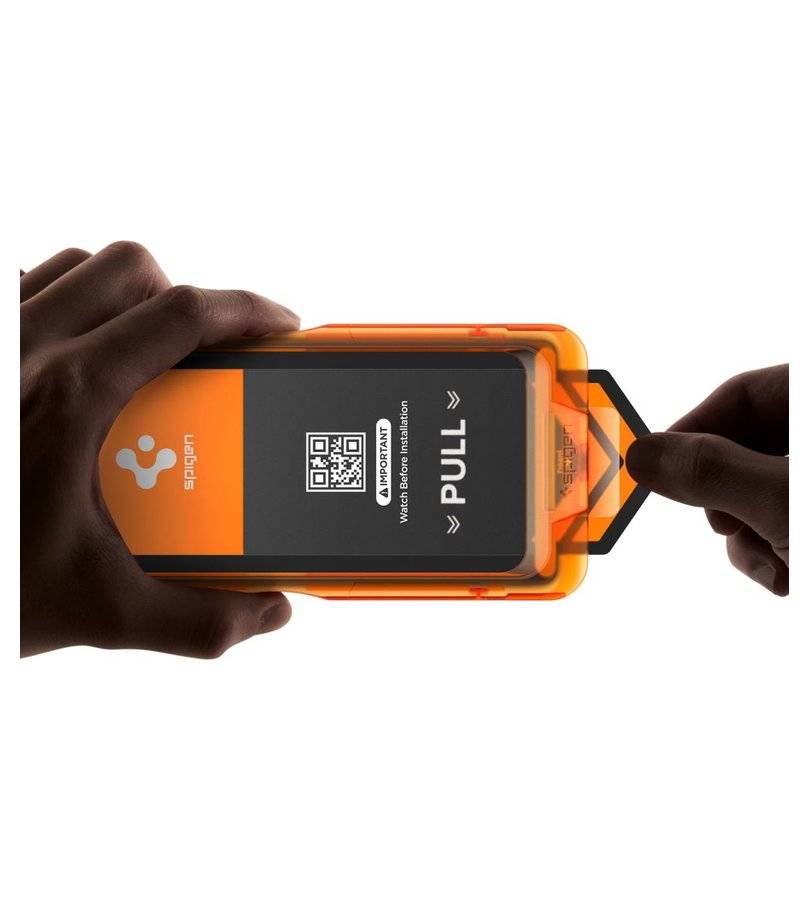 Стъклен Протектор за iPhone 18 Pro Max/ 17 Pro Max, Spigen Align Master Slim Glas.tR 3бр., Прозрачен (6)