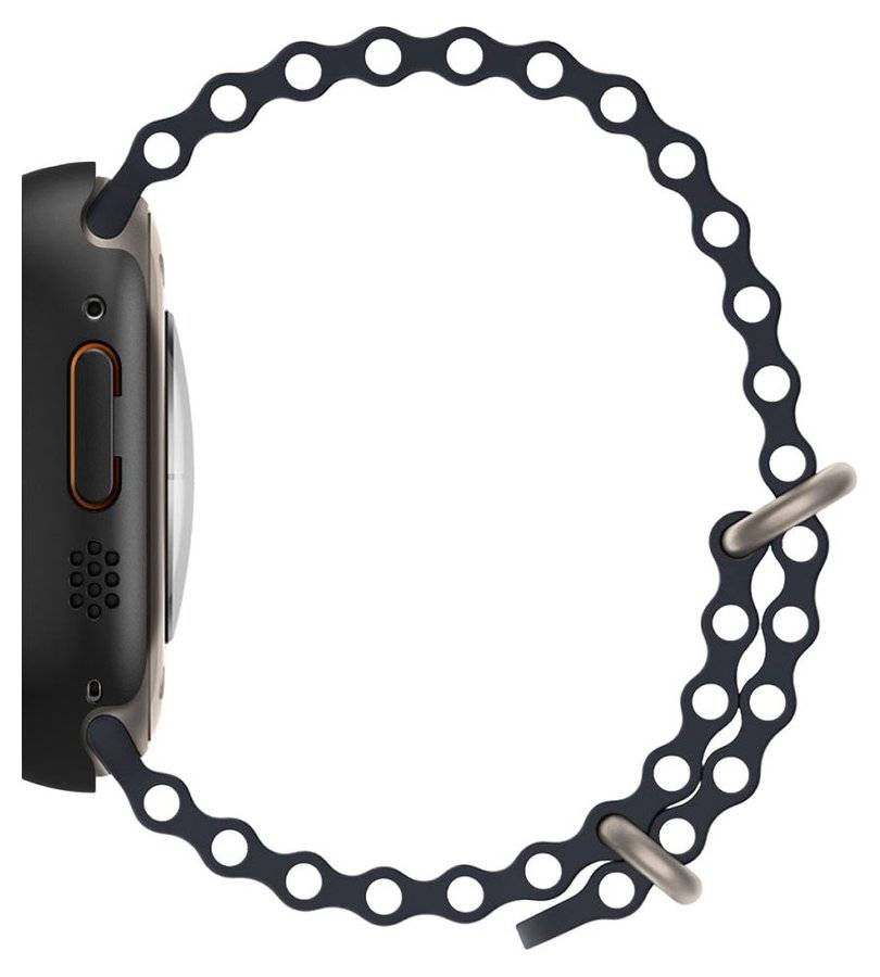 Цялостен Калъф за Watch Ultra 1 / 2 / 3 / 4 49mm, Spigen Thin Fit 360 Case, Черен (14)