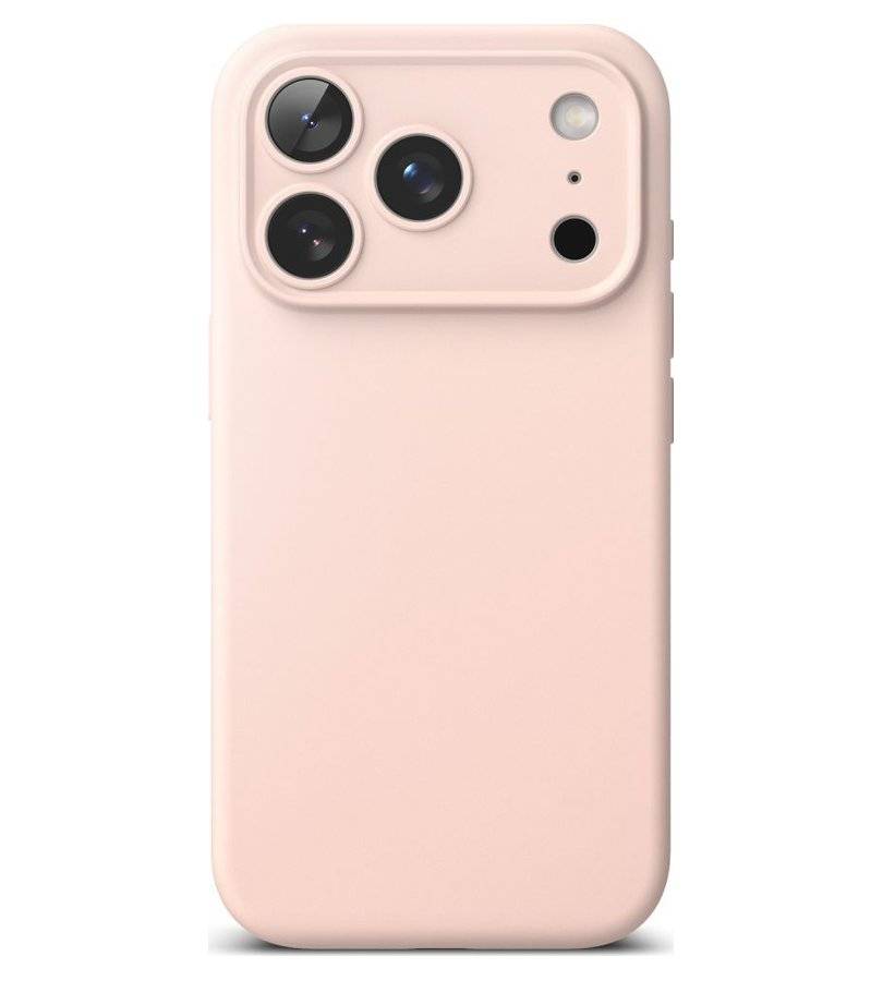 Magsafe Калъф за iPhone 18 Pro Max/ 17 Pro Max, Ringke Silicone Magnetic Case, Розов (2)