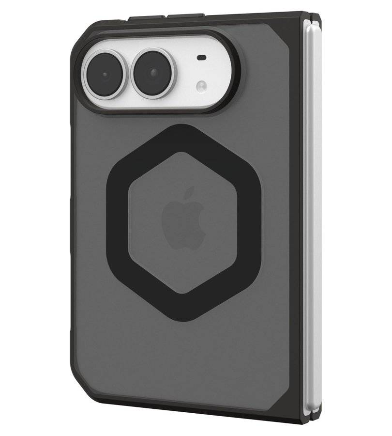 Magsafe Калъф за iPhone Duo, UAG Mouve Case Ash, Черен (4)