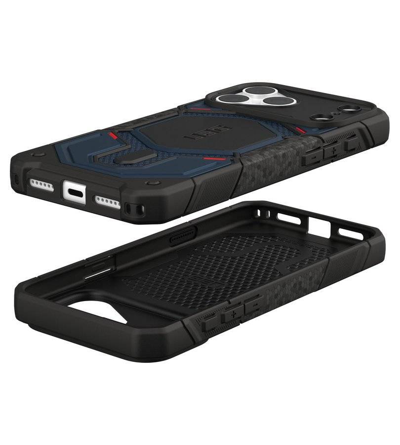 Magsafe Калъф за iPhone 18 Pro Max/ 17 Pro Max, UAG Monarch Pro Kevlar Case Mallard, Син (9)