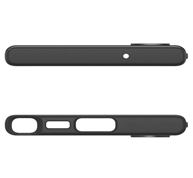 Противоударен Калъф за Samsung S23 Ultra, Spigen Thin Fit Case, Черен (4)