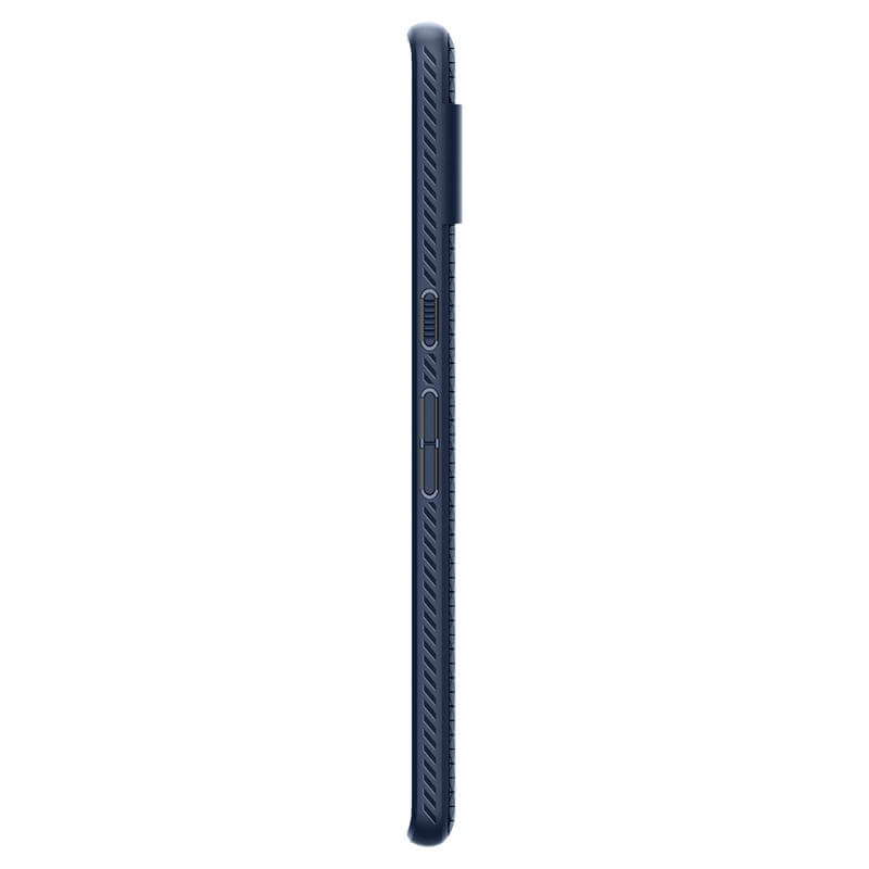 Противоударен Калъф за Google Pixel 7, Spigen Liquid Air Case, Син (5)