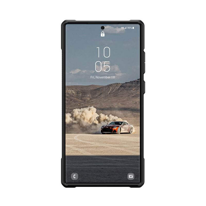 Противоударен Калъф за Samsung S23 Ultra, UAG Monarch Kevlar Case, Черен (5)