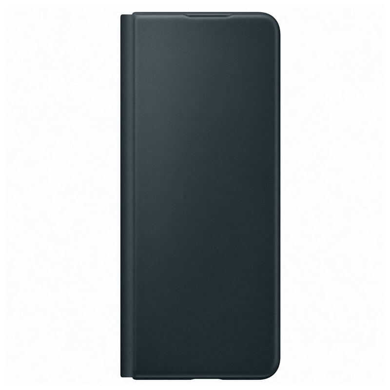 Оригинален Кожен Калъф за Samsung Z Fold 3, Leather Flip Cover Book Case EF-FF926LGEGWW, Зелен (5)
