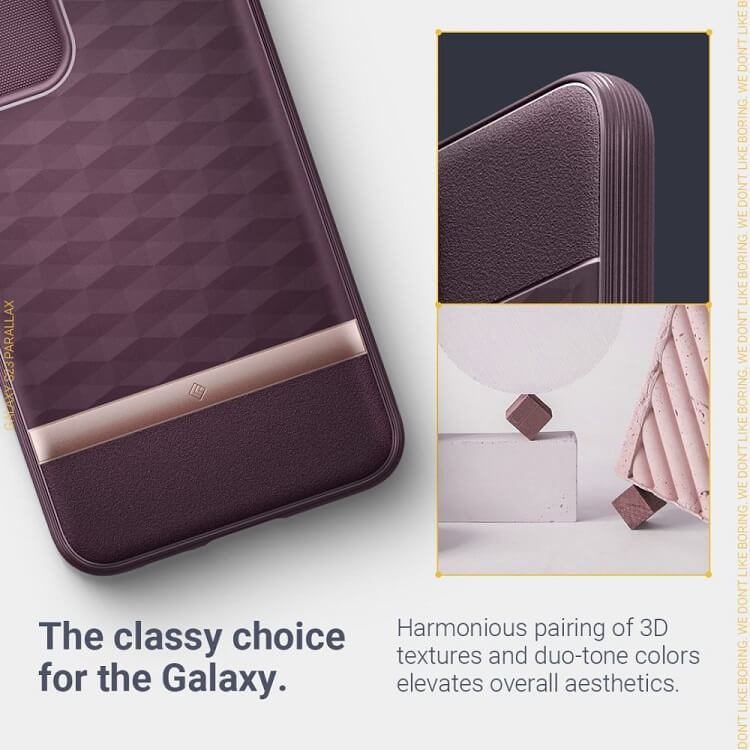 Противоударен Калъф за Samsung S23 Plus, Spigen Caseology Parallax, Бордо (9)