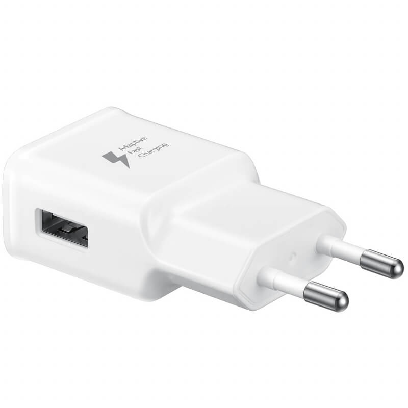 Оригинално Бързо Зарядно за Samsung S10, S9, S8 220v Fast Charger EP-TA20EWE, Бял (4)