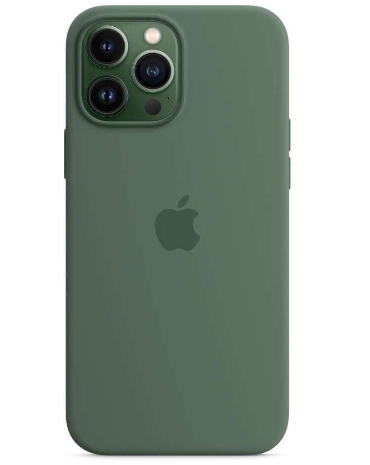 Оригинален Силиконов Калъф за iPhone 13 Pro Max, Silicone Magsafe Case MN6C3ZM/A, Зелен