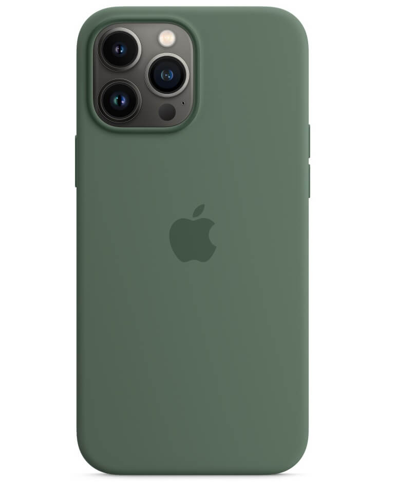 Оригинален Силиконов Калъф за iPhone 13 Pro Max, Silicone Magsafe Case MN6C3ZM/A, Зелен (5)