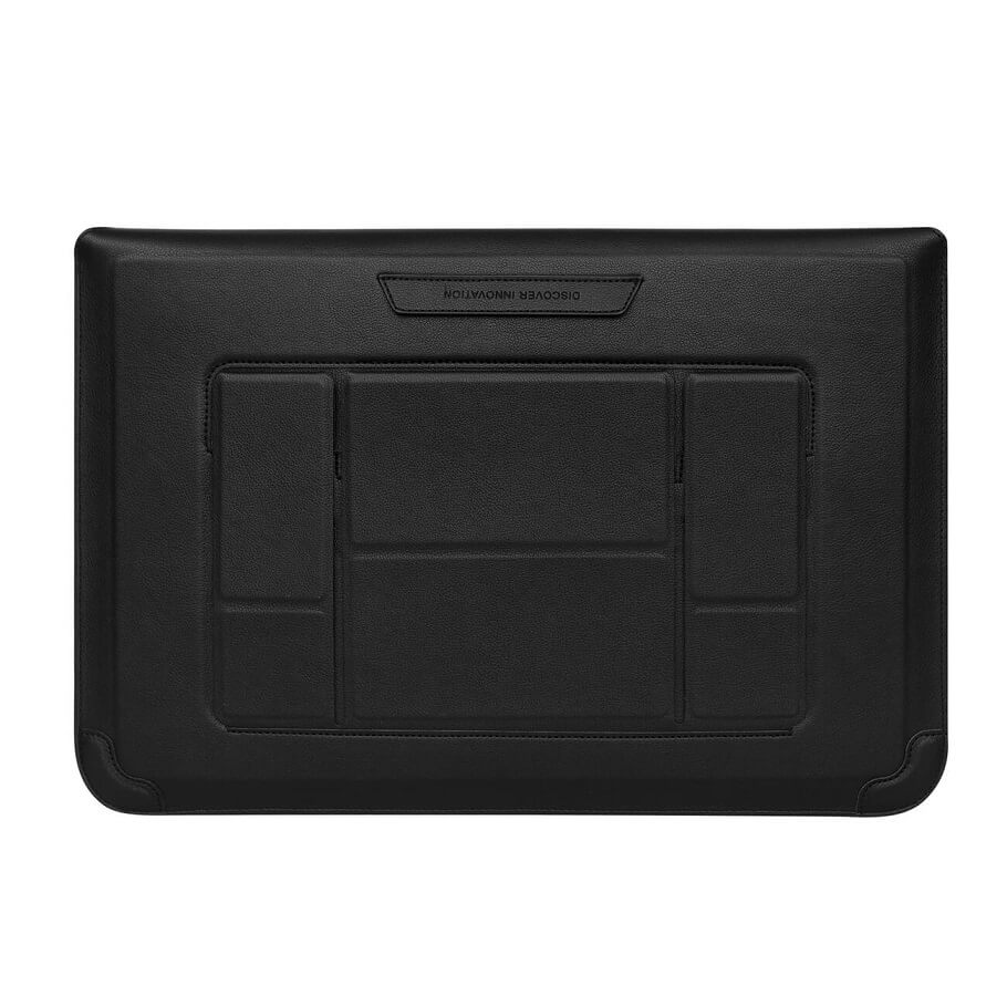 Кожен Калъф-Джоб за Macbook до 14", Nillkin 2in1 Sleeve, Черен (2)