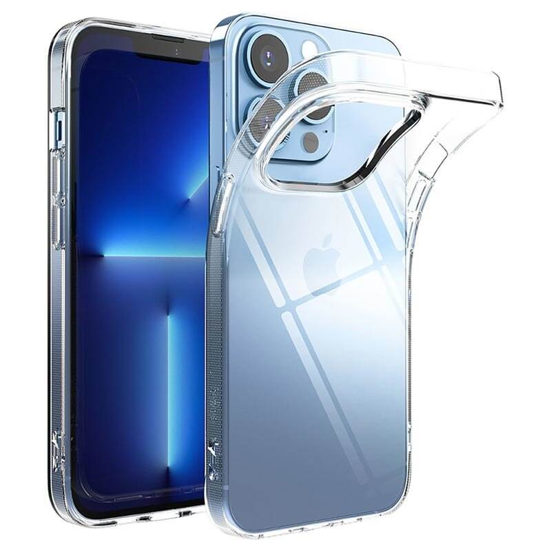 Силиконов Калъф за iPhone 13 Pro, Ringke Air Case, Прозрачен (3)