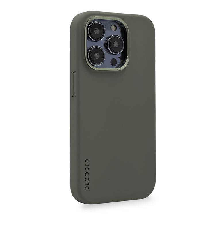Magsafe Калъф за iPhone 14 Pro, Decoded Silicone Case, Зелен (2)
