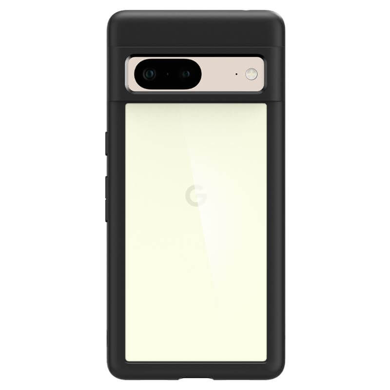 Противоударен Калъф за Google Pixel 7, Spigen Ultra Hybrid Case, Черен (2)