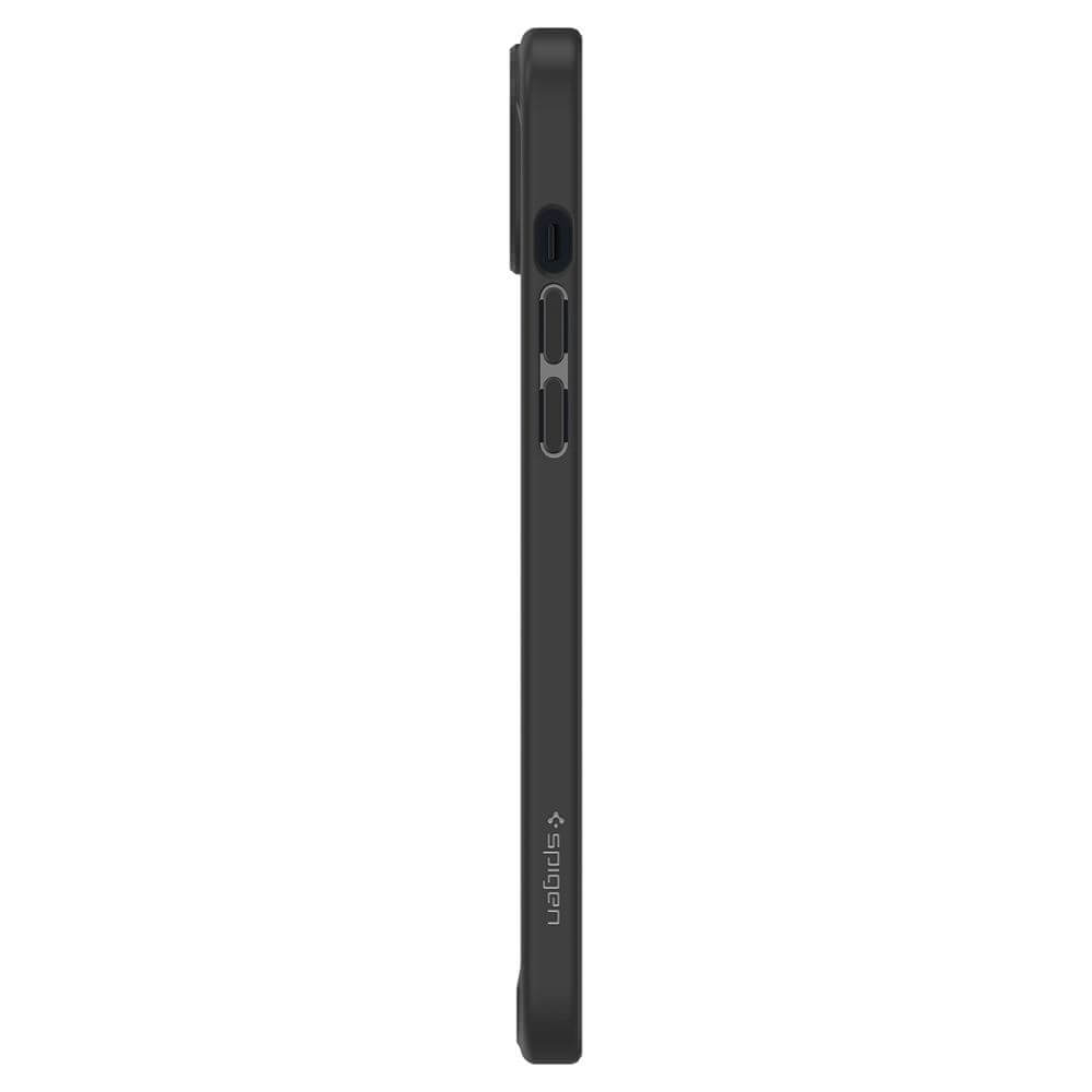 Противоударен Калъф за iPhone 14, Spigen Ultra Hybrid Case, Черен (4)