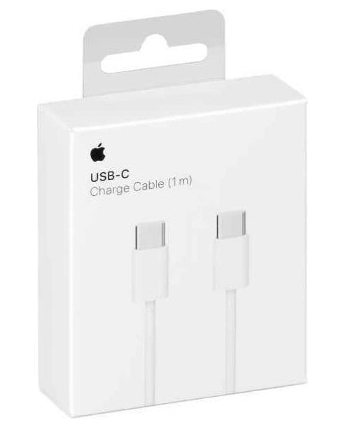 Оригинален USB-C Кабел, Apple USB-C to USB-C MUF72ZM/A 1m, Бял (2)