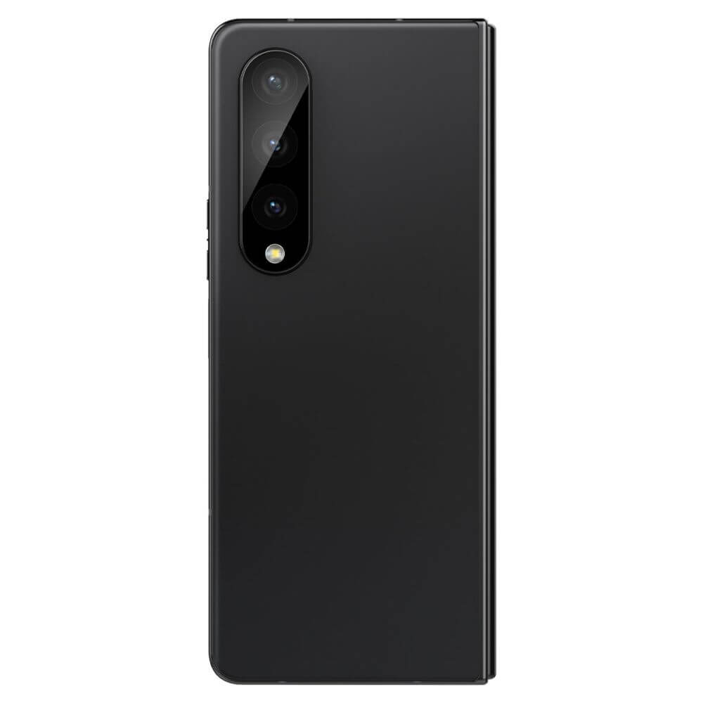Стъклен Протектор за Камерата на Samsung Z Fold 4, Spigen EZ Fit Optik Pro Glass tR 2бр., Черен (6)