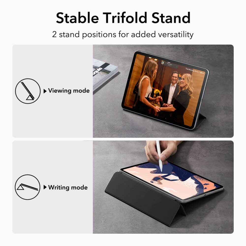 Тънък Калъф за iPad 11th 2025/ 10th 2022, ESR Rebound Magnetic Case, Лилав (3)