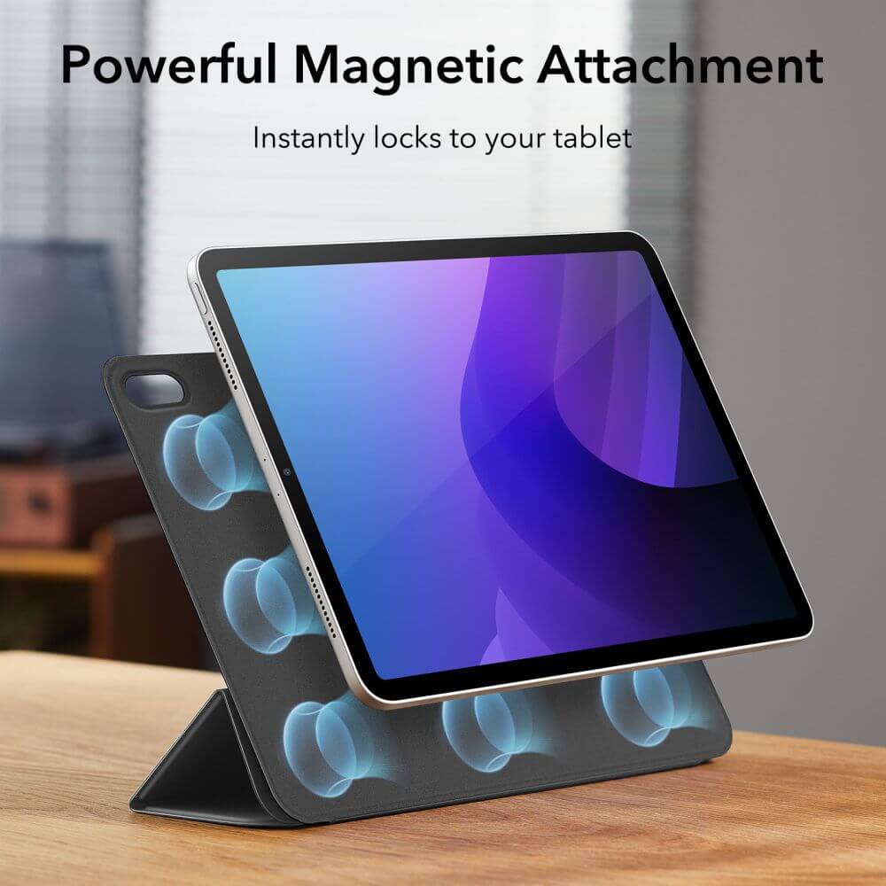 Тънък Калъф за iPad 11th 2025/ 10th 2022, ESR Rebound Magnetic Case, Лилав (2)