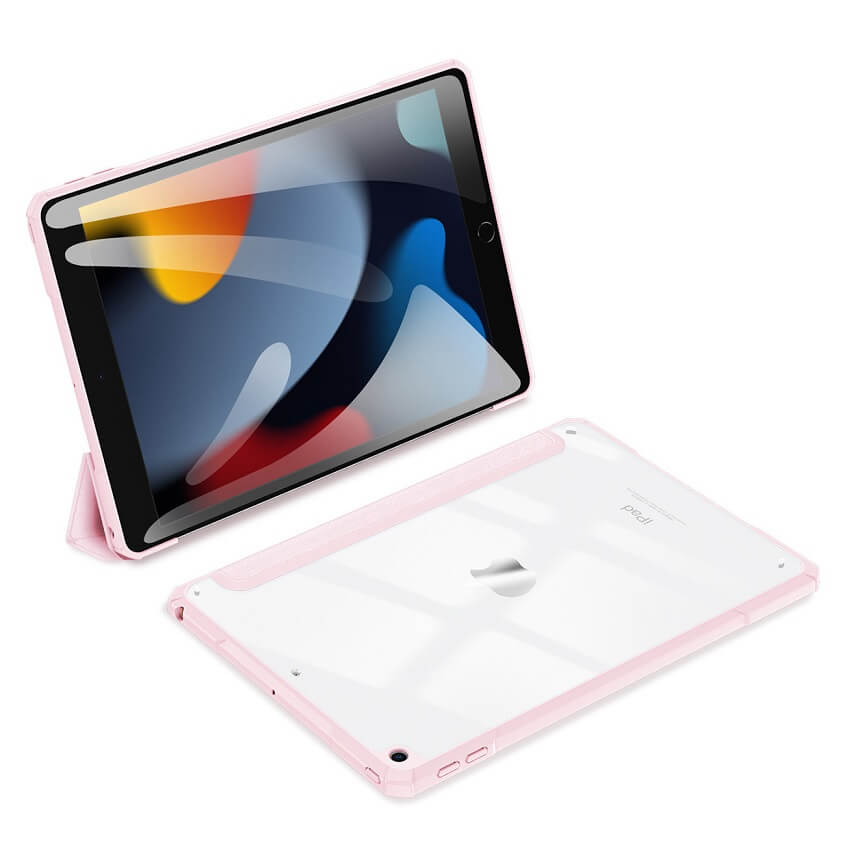 Калъф за iPad 9/ 8/ 7 10.2", Dux Ducis Copa Case, Розов (2)