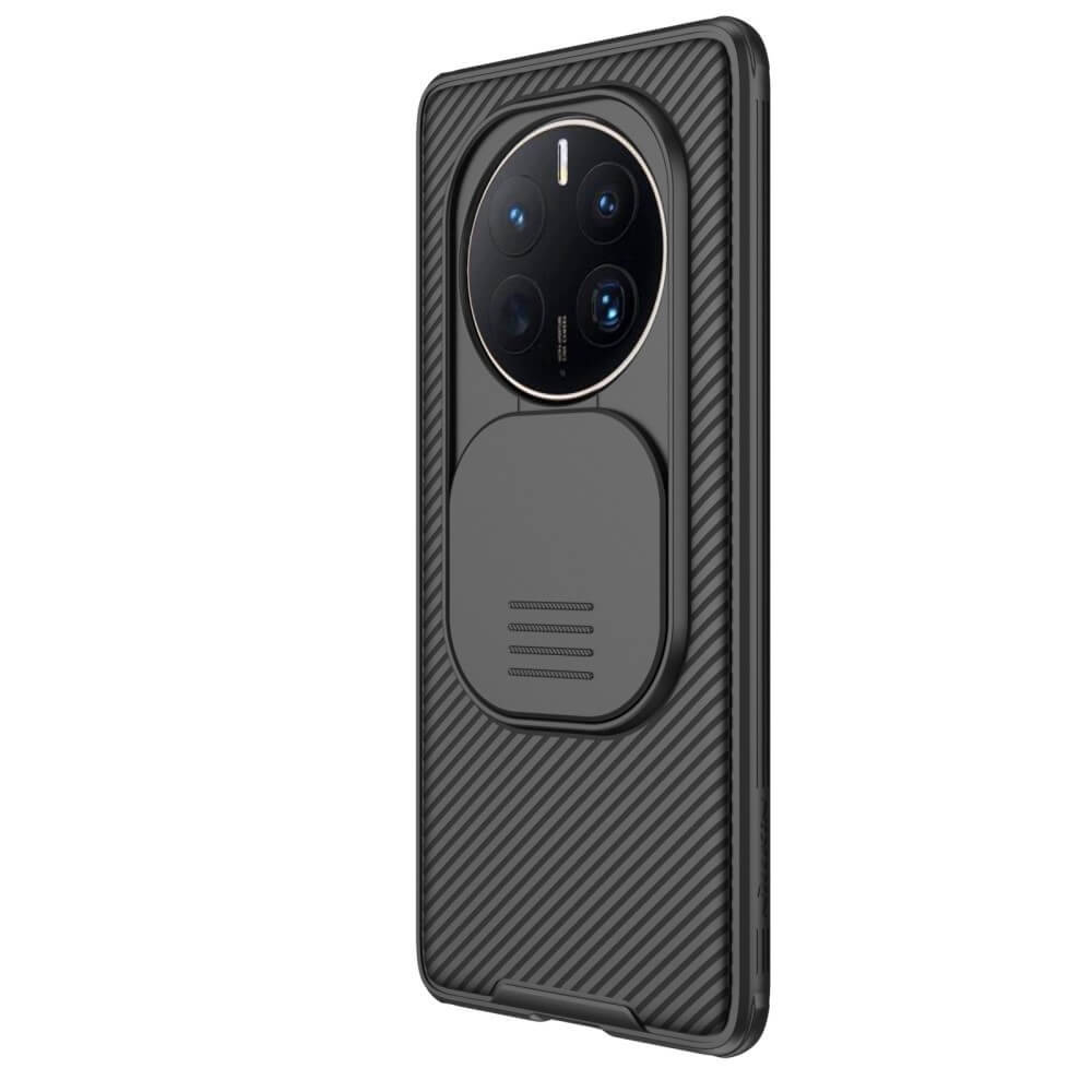 Калъф с Плъзгач за Камера за Huawei Mate 50 Pro, Nillkin CamShield Case, Черен (5)
