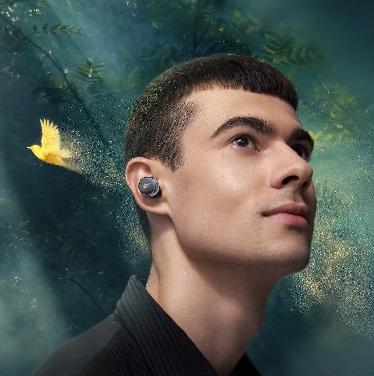 Безжични Слушалки, Anker Soundcore Liberty 3 Pro Bluetooth, Черен (5)