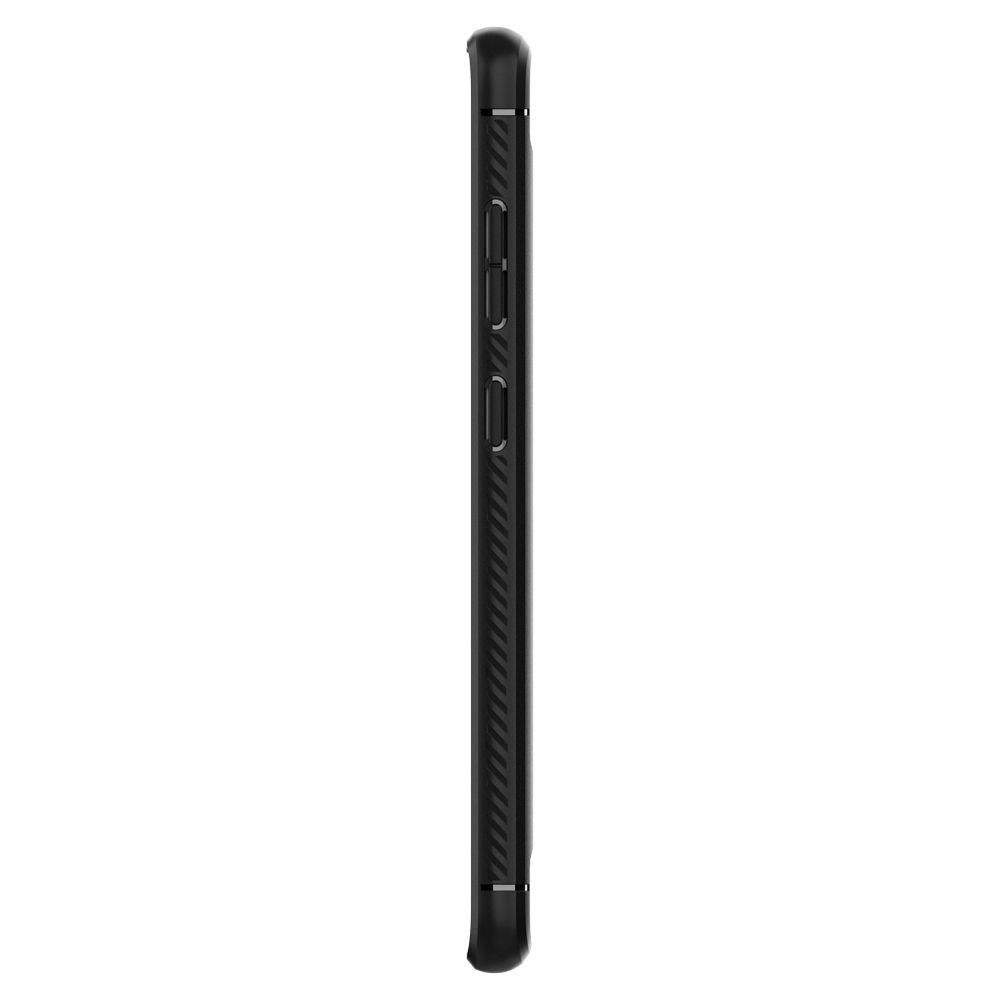 Противоударен Калъф за Samsung S20 FE, Spigen Rugged Armor Case, Черен (6)