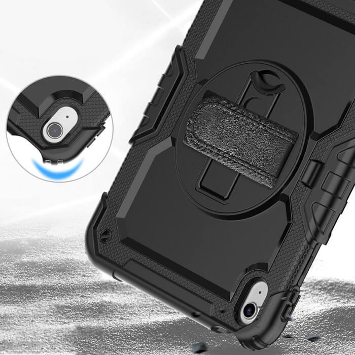 Калъф с Дръжка за iPad 11th 2025 A16/ 10th 2022, Tech-Protect Solid360 Case, Черен (8)