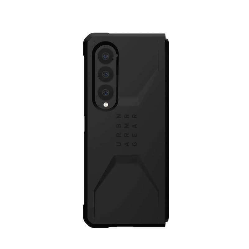 Противоударен Калъф за Samsung Z Fold 4, UAG Civilian Case, Черен (2)