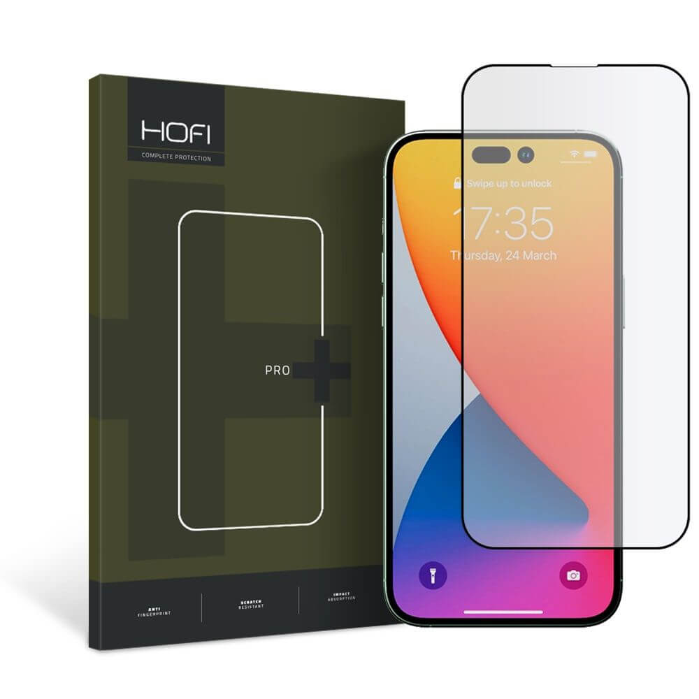 Стъклен Протектор за iPhone 14 Pro Max, Hofi Glass, Прозрачен