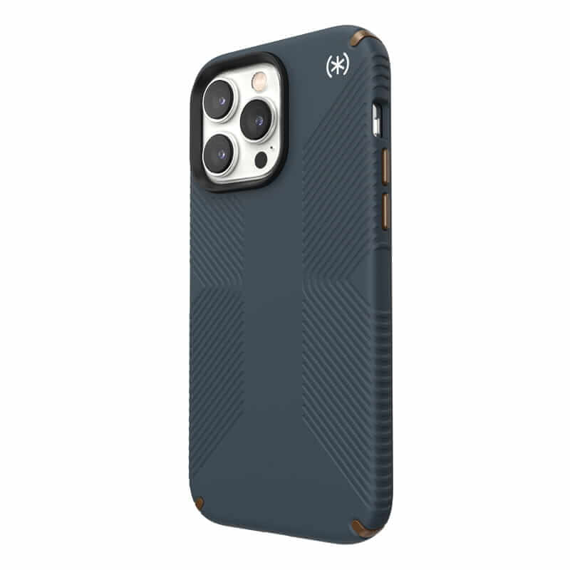 Противоударен Калъф за iPhone 14 Pro Max, Speck Presidio 2 Grip Case, Сив (4)