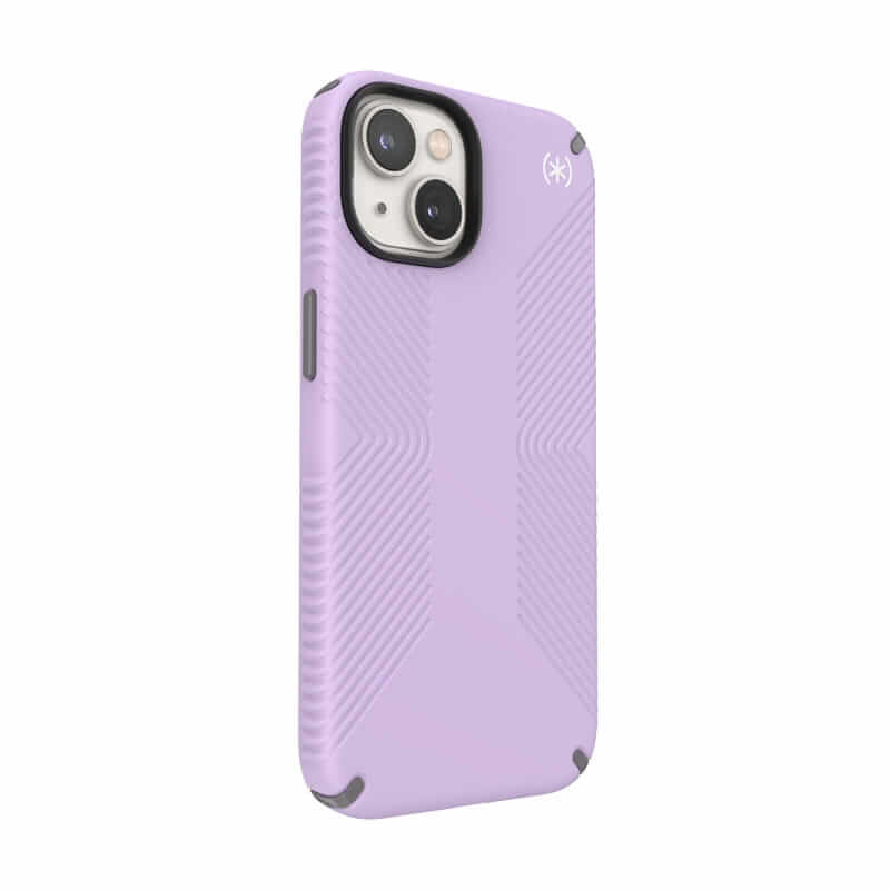 Противоударен Калъф за iPhone 14, Speck Presidio 2 Grip Case, Лилав (4)