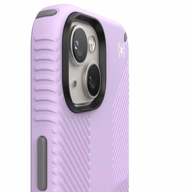 Противоударен Калъф за iPhone 14, Speck Presidio 2 Grip Case, Лилав (3)