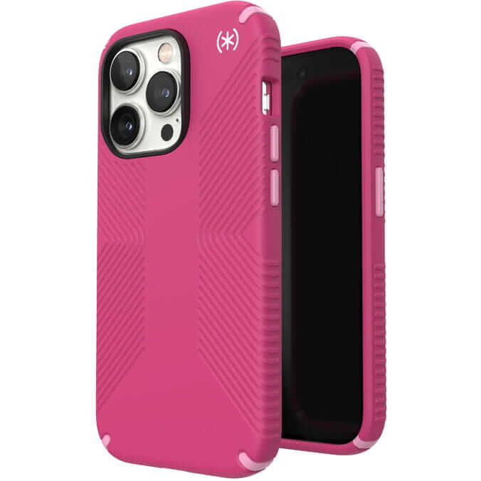 Противоударен Калъф за Дами за iPhone 14 Pro, Speck Presidio 2 Grip Case, Розов (2)