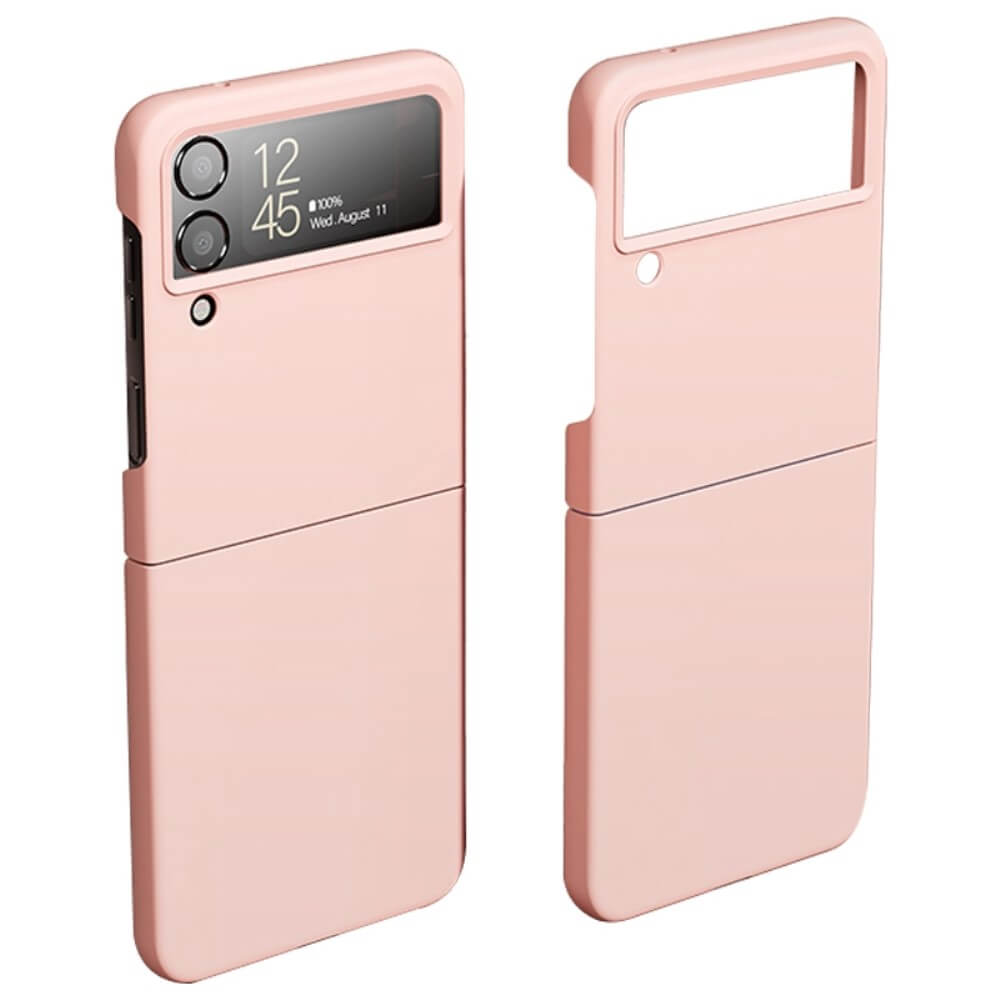 Матов Калъф за Samsung Galaxy Z Flip 4, GKK Thin PC Case, Розов