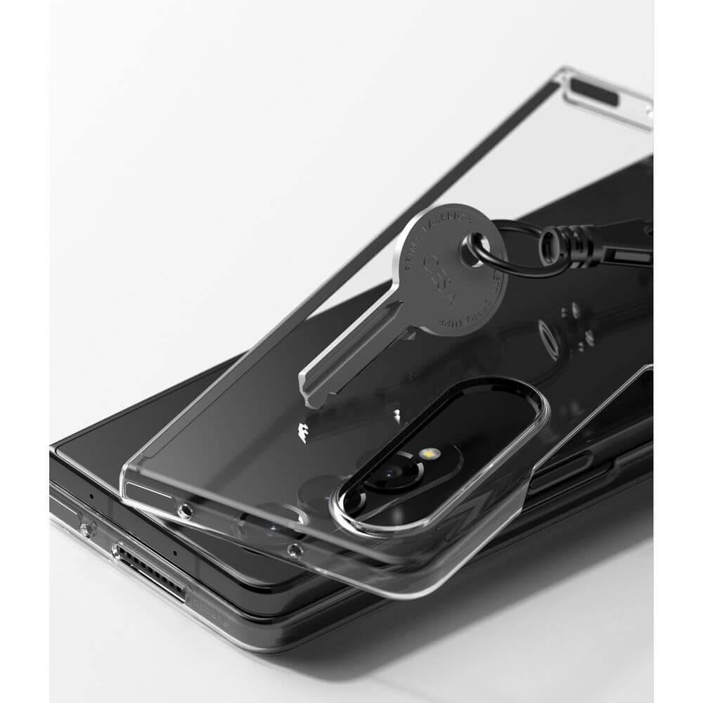 Поликарбонатен Калъф за Samsung Z Fold 4, Ringke Slim Case, Прозрачен (5)