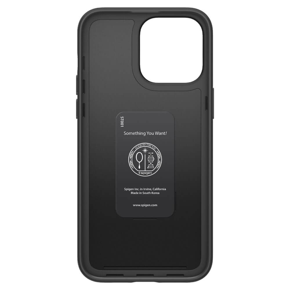 Противоударен Калъф за iPhone 14 Pro, Spigen Thin Fit Case, Черен (8)