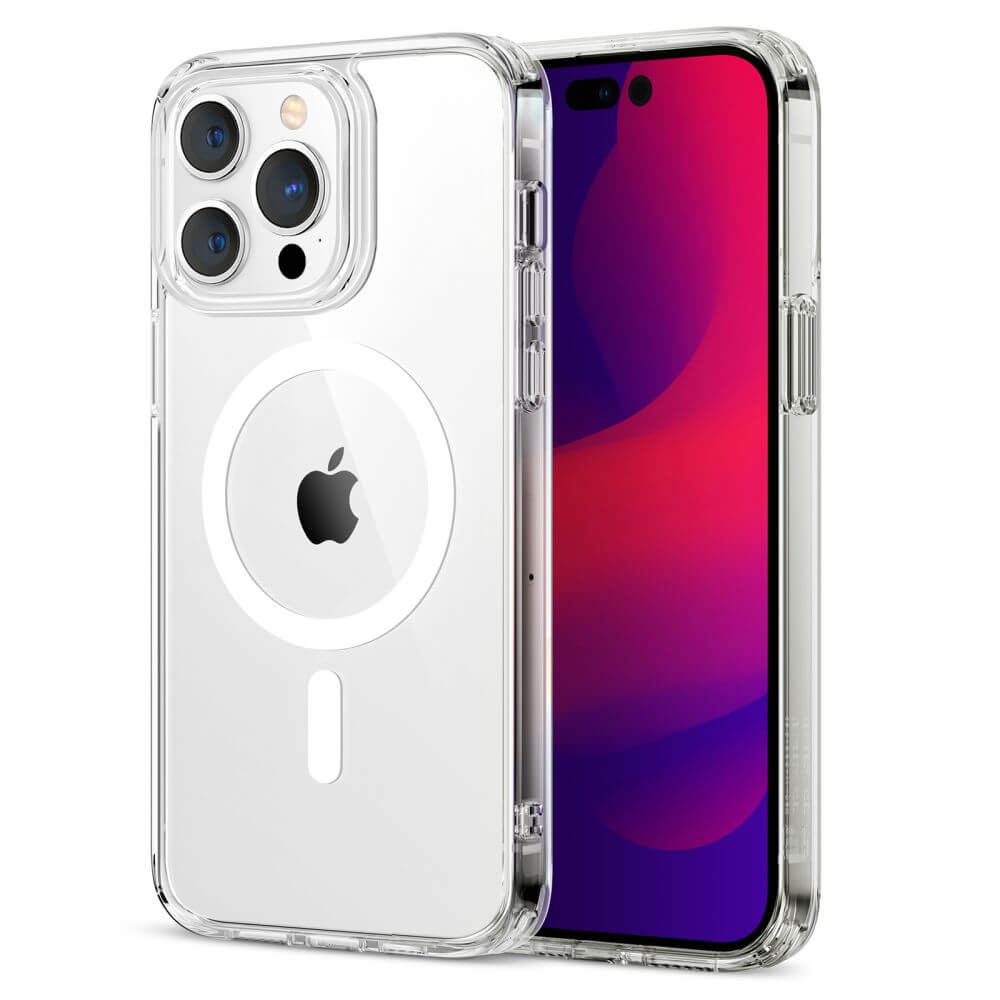 Magsafe Калъф за iPhone 14 Pro Max, ESR Classic Hybrid Magnetic Case, Прозрачен